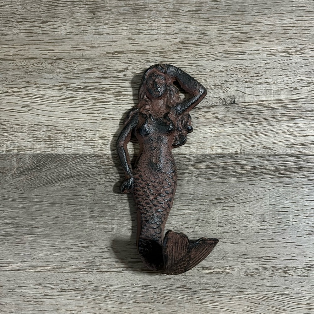 Metal mermaid